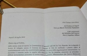 CRISPANO. Esclusiva: Il testo della lettera di Paolucci al Prefetto.