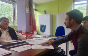 Il parlamentare Iovino (M5S) in visita all’istituto Costantini