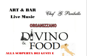 CARDITO – Divino&Food, questa sera all’Art e Bar, evento imperdibile
