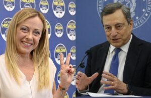 Scontro sul Pnrr tra Giorgia Meloni e Mario Draghi