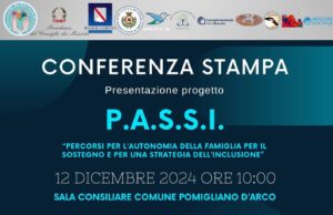 Il Centro Iso Riabilitativo per l’età evolutiva Aps di Pomigliano D’Arco presenta ‘PASSI’, percorso di sostegno alle famiglie di bambini con disabilità