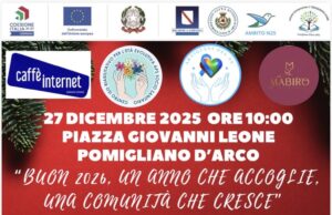 “Buon 2026, un anno che accoglie”, dalla formazione alla pratica: a Pomigliano il Progetto Artigiani del Sé celebra l’Inclusione tra degustazioni e clownterapia